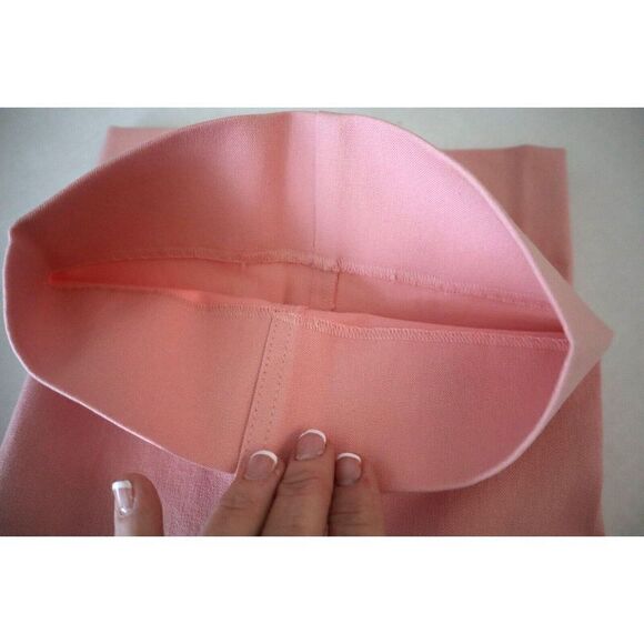 Derek Lam 10 Crosby Women's Sz 16 Mellow Pink Robertson Crop Flare Pants - Picture 8 of 10